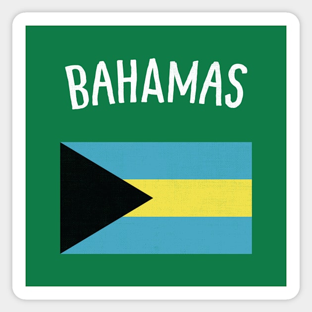 Bahamas Flag Sticker by phenomad